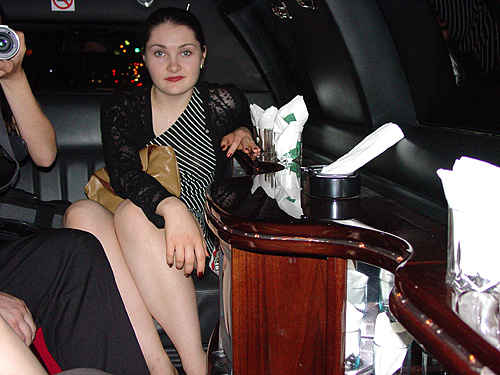 In Limousine, Chicago, IL, July 4, 2003