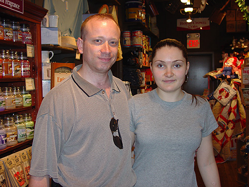 Cracker Barrel Restaurant, Chicago, IL, July 4, 2003