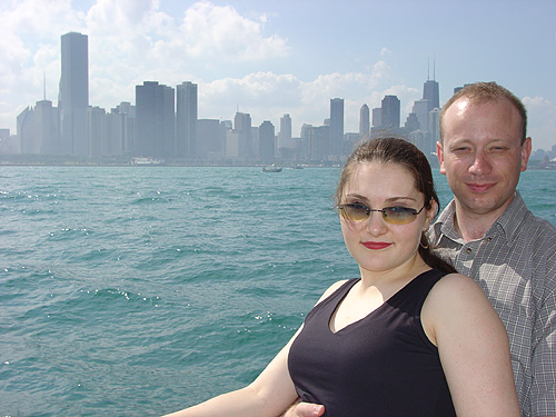 Lk Michigan Boat Tour, Chicago, IL, July 5, 2003