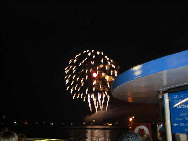 View from Navy Pier, Chicago, IL, July 4, 2003