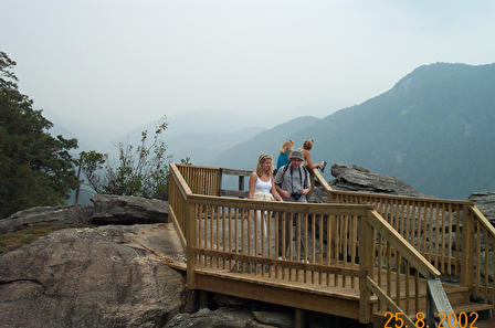 Chimney Rock, Asheville, NC, August 25, 2002