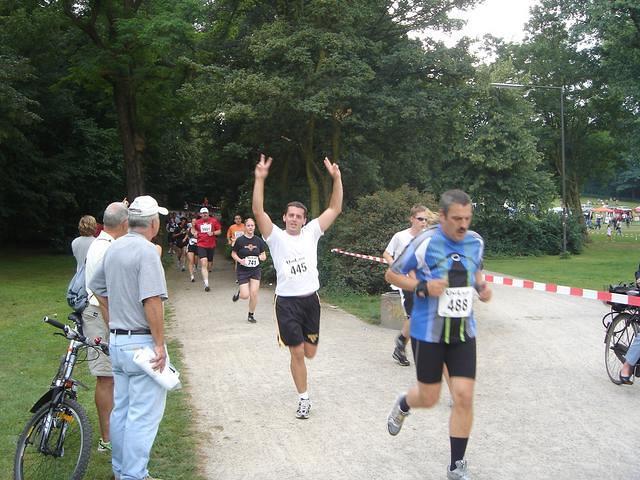 Adam at University Run in Cologne, June 13, 2007
