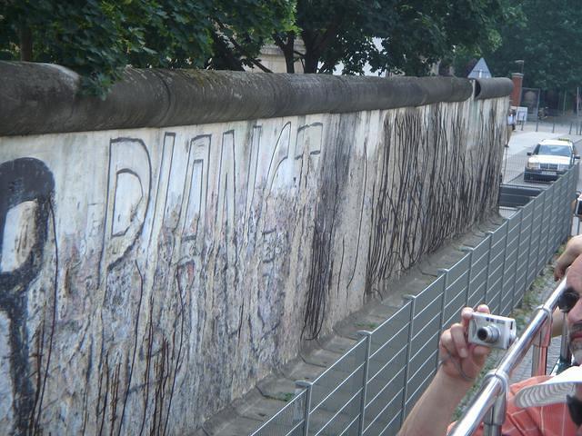 Berlin Wall Fragment, June 9, 2007