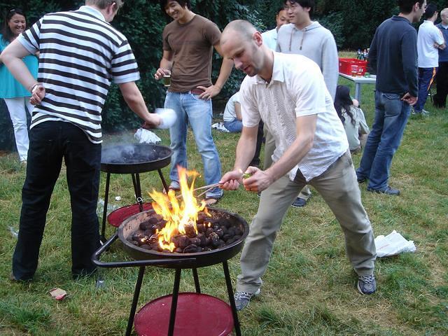 Farewell Barbeque at University zu Koln, June 13, 2007