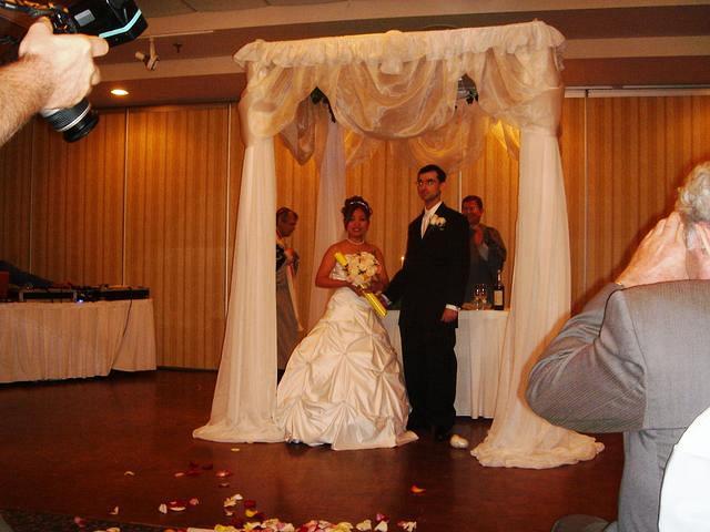 Wedding Ceremony in Stage West Hotel, Mississauga, Aug 25, 2007