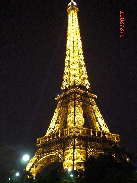 Eiffel Tower in Paris on Sep 7, 2011