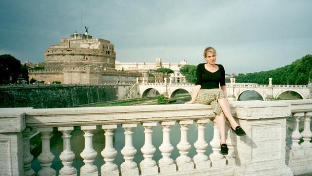 Fiume Tevere, View on the Ponte and Castel Sant' Angelo, Citta Del Vaticano, Roma, Jun 7-18, 2001