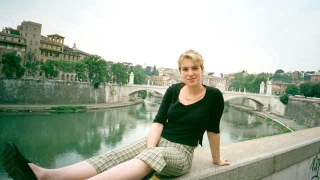 Fiume Tevere, View on the Ponte Sant' Angelo, Citta Del Vaticano, Roma, Jun 7-18, 2001