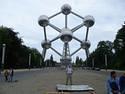 Atomium Stcruture in Brussels, May 20, 2007