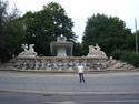 Lenny near Fountain in Munich, May 26, 2007