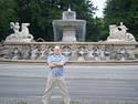 Near Fountain in Munich, May 26, 2007