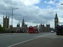 Westminster Bridge in London on Sep 5, 2011