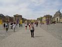 Anna near Palace of Versailles in France on Sep 10, 2011