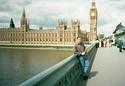 View from Westminster Bridge On Big Ben And The House Of Parliament, London, Jun 7-18, 2001